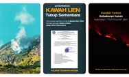 Kebakaran Masuk Jalur Pendakian, TWA Kawah Ijen Ditutup Total, Pemadaman Masih Berlangsung