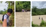 Viral Siswa Pedalaman Nias Terjang Arus Sungai Demi Sekolah, Jalan Licin dan Hujan Tak Menghentikan Langkahnya
