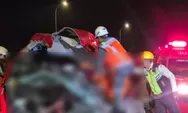Kecelakaan Tol Jombang-Mojokerto, 4 Penumpang Hiace Tewas Usai Tabrak Truk Bermuatan Gipsum