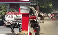 Miris, Antrean BBM di Makassar Tembus 9 Jam, Warga Datang Sejak Subuh hingga Siang Baru Bisa Isi Bensin