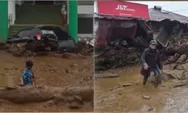 Banjir Bandang Solok Porak-porandakan Arosuka, 2 Korban Hilang dan 100 Rumah Terdampak