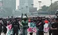 Aksi 50.000 Buruh di Thamrin Berakhir Tertib, Andi Gani: Kami Sanggup Tembus HI, tapi Taat Aturan