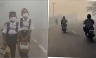 Karhutla Kaltim dan Kalbar Ganggu Sekolah, Asap Picu ISPA hingga Pembelajaran Daring
