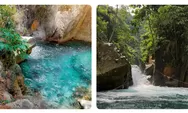 Dijuluki Bak Berlian, Curug Cibaliung Jadi Destinasi Wisata Alam di Bogor dengan Air Biru Toska