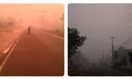 Palangka Raya Diselimuti Kabut Asap, Warga Keluhkan Sesak Napas dan Mata Perih hingga Langit Biru Hilang 3 Bulan