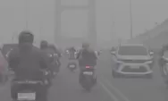 Kabut Asap Karhutla Selimuti Palembang, Pemerintah Tebar 1,5 Ton Dry Ice untuk Dongkrak Jarak Pandang