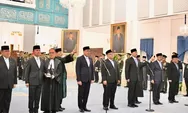 Prabowo Subianto Lantik 7 Pejabat Baru, Kristomei Sianturi Gantikan Suharyanto sebagai Kepala BNPB, Ini Daftarnya