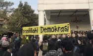 Demo Dua Tahun Prabowo-Gibran di Yogyakarta Ricuh, Enam Mahasiswa Terluka dan Polisi Amankan Sejumlah Orang