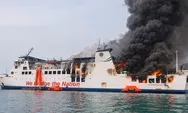 KMP Batumandi Terbakar di Merak, 420 Penumpang Selamat, Enam Orang Sempat Dirawat Usai Dievakuasi