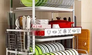 Kepoin 5 Inspirasi Desain Rak Piring Minimalis yang Menginspirasi untuk Ruang Dapur yang Elegan