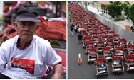 Dapat Becak Listrik, Penarik Becak Sidoarjo Ramai-ramai Panjatkan Doa untuk Prabowo