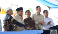 Resmikan Lima Bendungan, Presiden Prabowo: Saya Yakin Kita Akan Jadi Lumbung Pangan Dunia
