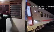 Viral KA Brantas Nyaris Tabrak Truk di Kediri, Palang Perlintasan Tak Tertutup Diduga karena Petugas Langgar SOP