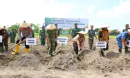 Dukung Swasembada Gula 2028, Bupati Jombang dan TNI Tanam Tebu Perdana di Lahan Kodim