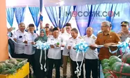 Pasar Buah Ploso Resmi Dibuka, Wabup Jombang Tekankan Pasar Bersih dan Tertib