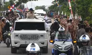 Prabowo Tiba di Sekolah Rakyat 9 Banjarbaru, Sambut Yel-yel dari Siswa dan Tinjau Fasilitas Sekolah
