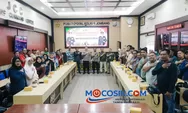 Perkuat Sinergitas, Polres Jombang Gelar Piramida Bersama Awak Media