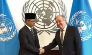 Bertemu Menlu Sugiono, Sekjen PBB Dukung Peran Indonesia di Board of Peace