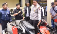 Satreskrim Polres Bondowoso Ungkap Curanmor, 3 Tersangka Diamankan dan 11 Motor Disita