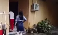 Viral Video Suami Pamit Mancing, Malah Digerebek Istri dan Anak di Kamar Kos Janda