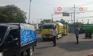 Sering Picu Kemacetan, Dishub Jombang Tertibkan Truk di Simpang Embong Miring Denanyar