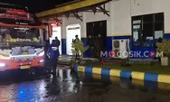 Kadishub Jombang Pantau Kedatangan 6 Bus Mudik Gratis dari Jakarta di Terminal Kepuhsari
