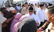 Antusias Warga Aceh Tamiang Halal Bihalal dengan Prabowo: Terima Kasih Pak!