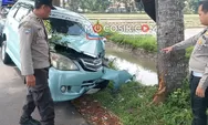 Xenia Berisi Satu Keluarga Kecelakaan di Gudo Jombang, 7 Orang Alami Luka