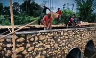 TNI Bangun Lagi Jembatan di Desa Lolona'a yang Rusak Akibat Banjir, Kini Lebih Kokoh