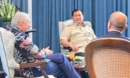 Prabowo Bertemu Ray Dalio, Bahas Proyek Energi hingga Inisiatif Percepatan Pertumbuhan Ekonomi