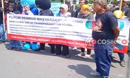 LSM FRMJ Jombang Gelar Aksi Unjuk Rasa, Soroti Zona Merah hingga Pengadaan Seragam DPRD