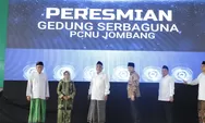 Peresmian Gedung Serbaguna PCNU, Wagub Emil: Jombang Memiliki Posisi Penting Perkembangan Ekonomi