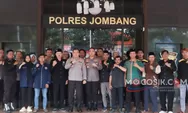Jaga Wilayah Tetap Aman, Polres Jombang Gandeng PSJB Gelar Apel Besar Kamtibmas