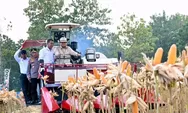 Dari Tongkol Jagung Jadi Briket, Prabowo Puji Inovasi Polri di Sektor Pangan