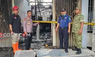 Kepulan Asap Terendus Kapolsek Saat Patroli, Ruko Oleh-Oleh Haji di Mojoagung Jombang Ludes Terbakar
