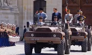 Prabowo Tiba di Les Invalides, Disambut Upacara Kehormatan Kenegaraan Prancis