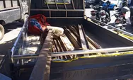 Sembunyikan Besi Curian di Kebun Tebu, Sindikat Maling Rel Kereta Api Dibekuk Polres Lumajang