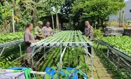 Bhabinkamtibmas Desa Mojotrisno Dorong Pemanfaatan Pekarangan untuk Perkuat Ketahanan Pangan Keluarga