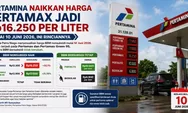 Pertamina Naikkan Harga Pertamax Jadi Rp16.250 per Liter Mulai 10 Juni 2026, Ini Rinciannya