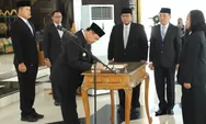 Bupati Warsubi Lantik 81 Pejabat Pemkab Jombang, Berikut Daftar Lengkap Nama dan Jabatannya