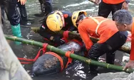 Bom Udara Aktif Ditemukan di Sungai Kota Blitar, Tim Jibom Brimob Polda Jatim Berhasil Evakuasi