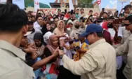 Sapa Warga Lombok Hingga Layani Swafoto, Prabowo: Saya Titip Jaga Bendungan Ini dengan Baik