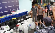Polresta Malang Kota Bongkar Pabrik Kosmetik Ilegal, Dua Tersangka Raup Untung Puluhan Juta
