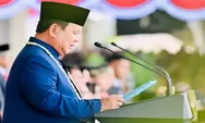Awali Upacara HUT ke 81 RI, Prabowo Ajak Seluruh Peserta Berdoa untuk Korban Bencana