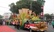 Karnaval HUT ke 81 RI di Jombang Meriah, 69 Armada Pamerkan Mobil Hias dan Hasil Bumi