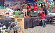 Jalan Sehat HUT ke 81 RI di Purisemanding Jombang Meriah, Ada Hadiah Umrah hingga Sepeda Listrik