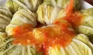Beserta Sausnya, Inilah Resep Sawi Gulung Isi Ayam yang Cocok untuk Diet yang Tentunya Punya Gizi yang Cukup