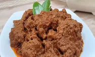 Cocok Disantap Saat Idul Adha: Resep Rendang Daging Sapi Kelapa Sangrai Gurih Super Empuk