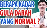 Penderita Diabetes Perlu Tahu, Ternyata Ini Batas Normal Kadar Gula Darah Menurut Dr Sungadi Santoso