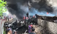 Kebakaran Kembali Terjadi di Kawasan Padat Lapak Rawa Buaya, 16 Unit Damkar Dikerahkan